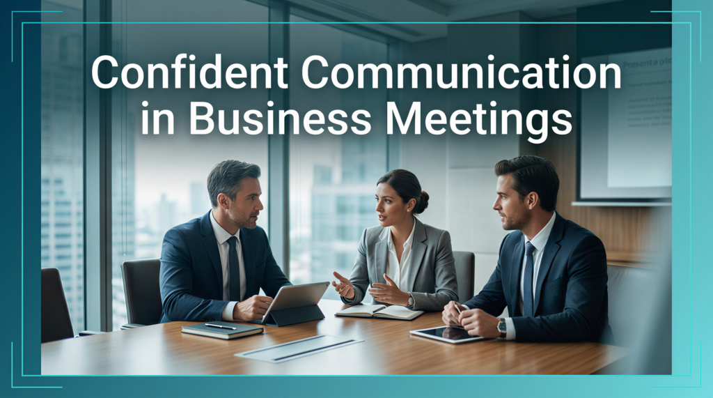 CCBM101 – Confident Communication in Business Meetings - TradeMarc Tutoring